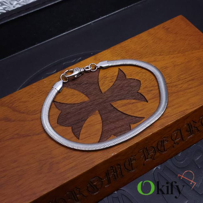 Okify Chrome Hearts Silver Bracelet 20030 - 1