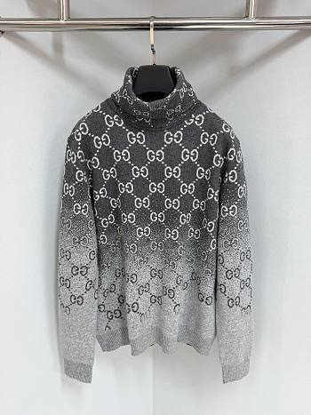 Okify Gucci degradé wool jacquard sweater S-XL 