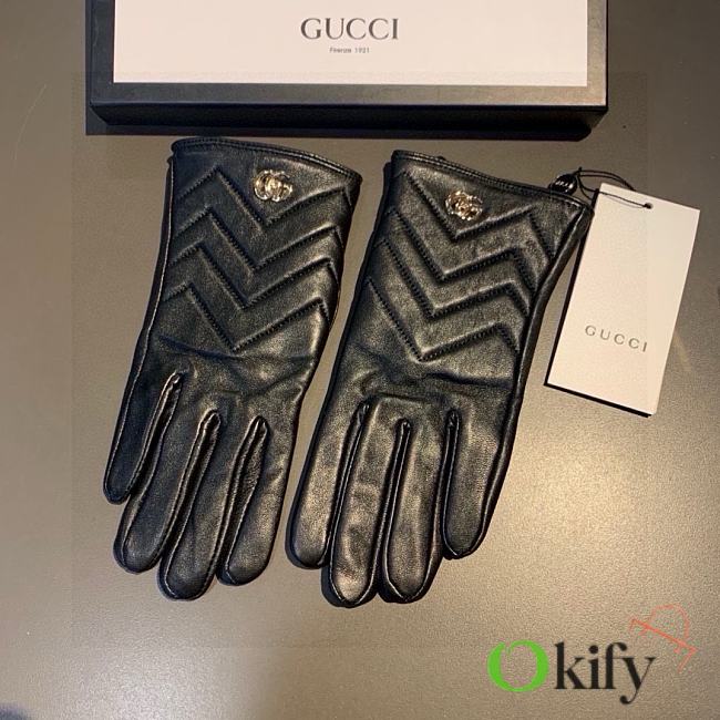 Okify Gucci Black Gloves 20044 - 1