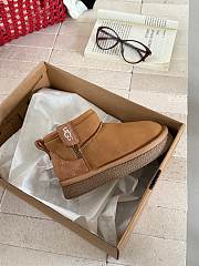 Okify UGG Brown Snow Boots For Children 25-36 20047 - 2