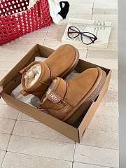 Okify UGG Brown Snow Boots For Children 25-36 20047 - 4