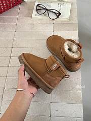 Okify UGG Brown Snow Boots For Children 25-36 20047 - 3