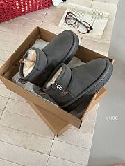 Okify UGG Grey Gray Snow Boots For Children 25-36 20048 - 4