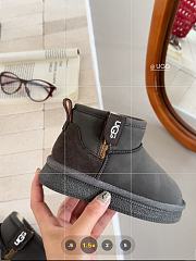 Okify UGG Grey Gray Snow Boots For Children 25-36 20048 - 2