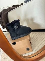 Okify UGG Black Snow Boots For Children 25-36 20051 - 3