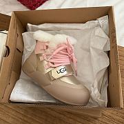 Okify UGG Pink Big Toe Shoes For Children 25-36  - 1