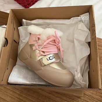 Okify UGG Pink Big Toe Shoes For Children 25-36 