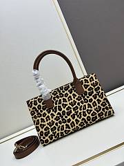 Okify Versace Leopard Medusa 95 Mini Tote Bag In Animalier 31x10.5x19cm  - 4