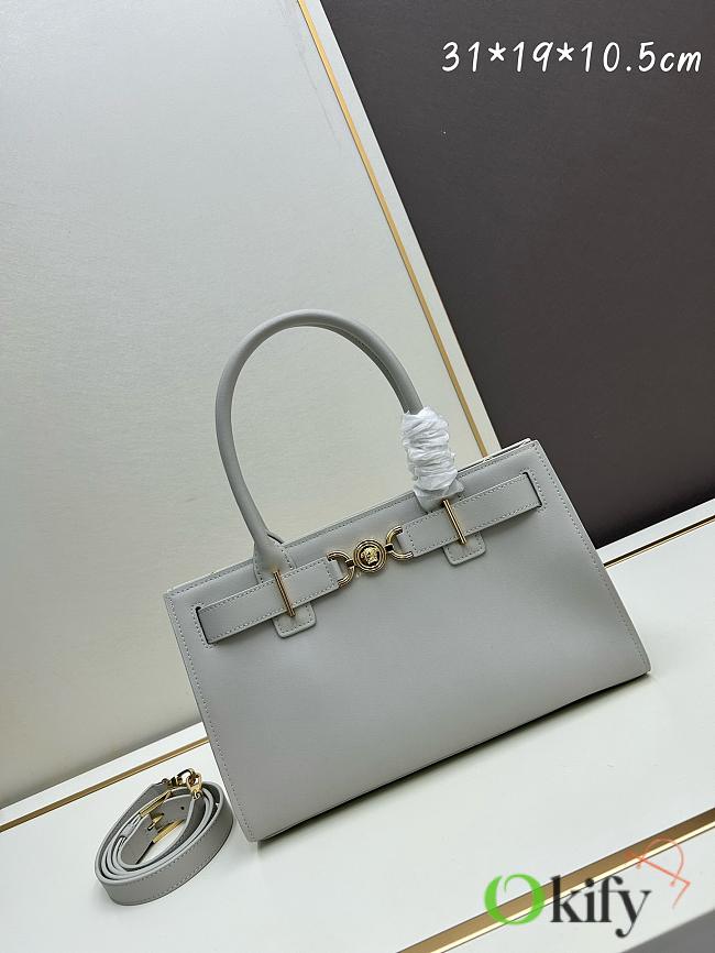 Okify Versace Medusa 95 Tote Bag In Grey Gray 31x10.6x19cm  - 1