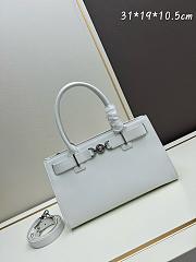 Okify Versace Medusa 95 Tote Bag In White 31x10.6x19cm  - 1