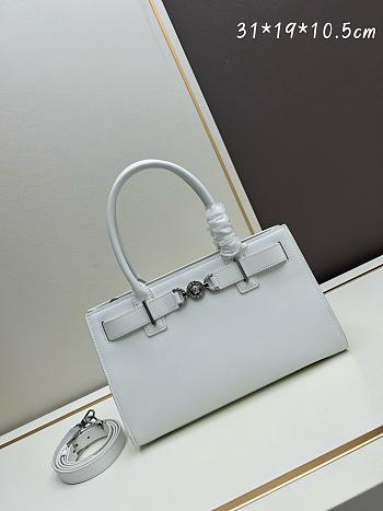 Okify Versace Medusa 95 Tote Bag In White 31x10.6x19cm 