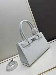 Okify Versace Medusa 95 Tote Bag In White 31x10.6x19cm  - 5