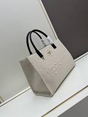 Okify Versace La Medusa Canvas Large Tote Bag In Beige 40x16x29cm - 4