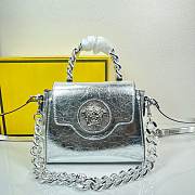 Okify Versace La Medusa Silver Bag 20x10x17cm - 1