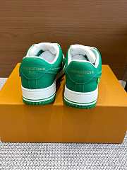 Okify Louis Vuitton Nike Air Force Green Sneakers EU35-46  - 2