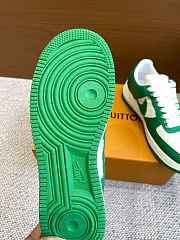 Okify Louis Vuitton Nike Air Force Green Sneakers EU35-46  - 6