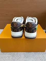 Okify Louis Vuitton Nike Air Force Brown Sneakers EU35-46  - 6