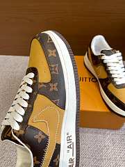 Okify Louis Vuitton Nike Air Force Brown Sneakers EU35-46  - 4