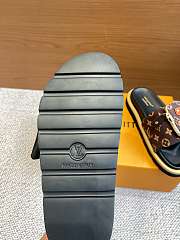 Okify Louis Vuitton Pool Pillow Comfort Brown Slides EU35-45 - 5