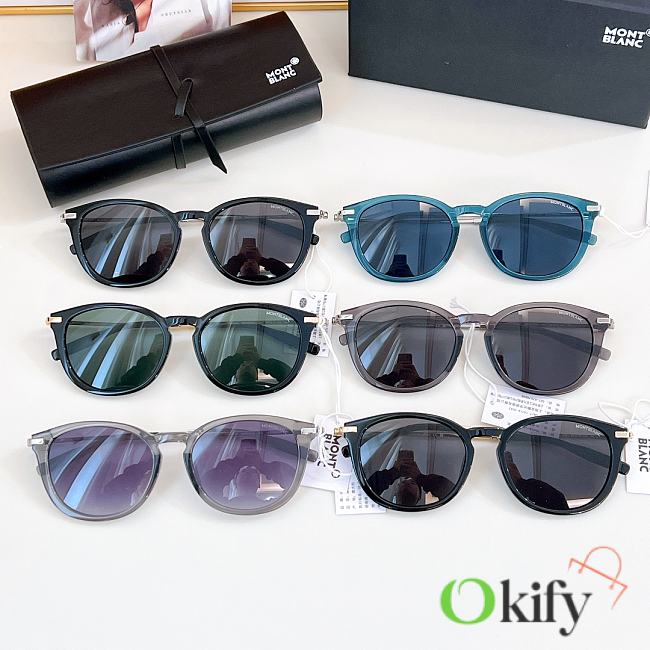 Okify Mont Blanc Sunglasses MB0375OA 20108 - 1