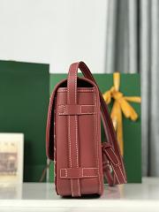 Okify Goyard Belvedere MM Bag In Red 28x19x7.5cm - 4