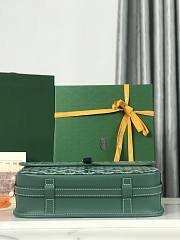 Okify Goyard Belvedere MM Bag In Green 28x19x7.5cm - 4