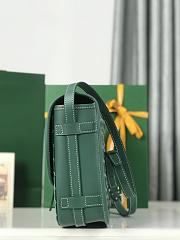 Okify Goyard Belvedere MM Bag In Green 28x19x7.5cm - 3