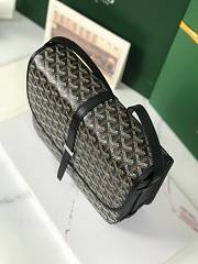 Okify Goyard Belvedere MM Bag In Black 28x19x7.5cm - 5