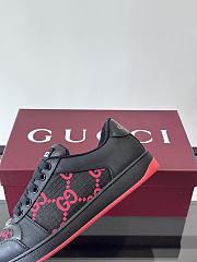 Okify Gucci Black And Red Screener Sneakers EU38-44 20128 - 4