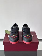 Okify Gucci Black And Red Screener Sneakers EU38-44 20128 - 5