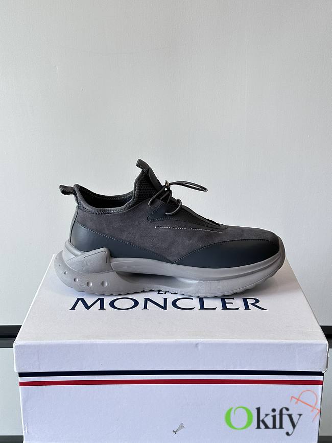 Okify Moncler Grey Gray Trainers EU38-45 - 1