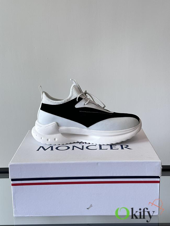 Okify Moncler Black And White Trainers EU38-45 - 1