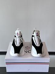 Okify Moncler Black And White Trainers EU38-45 - 2