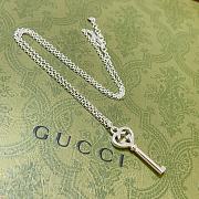 Okify Gucci Silver Key Necklace 20153 - 2