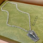 Okify Gucci Anger Forest Silver Necklace  - 1