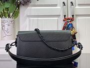 Okify Louis Vuitton Twist West Bag In Black M25336 12x7x23.5cm  - 2