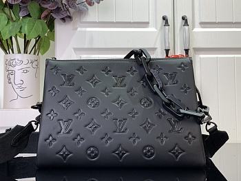 Okify Louis Vuitton Black Coussin PM Bag M57790 26 x 20 x 12 cm 