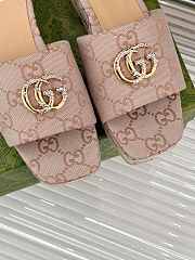 Okify Gucci Beige Thick Soled Slippers EU35-40 - 4