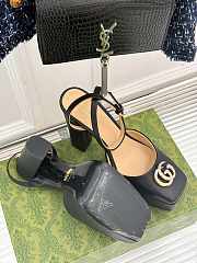 Okify Gucci Black Calfskin High Heels EU35-42  - 3