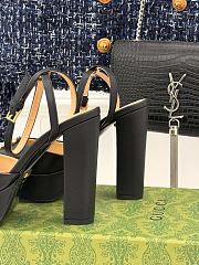 Okify Gucci Black Calfskin High Heels EU35-42  - 5