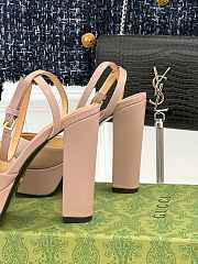 Okify Gucci Beige Calfskin High Heels EU35-42  - 5