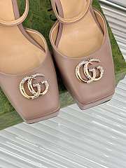 Okify Gucci Beige Calfskin High Heels EU35-42  - 3