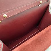 Okify Gucci Dionysus Red Suede Bag 29.5x20x10.5cm - 6