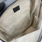 Okify Gucci Ophidia Medium Backpack In Gray Grey 29.5x44x15cm  - 2