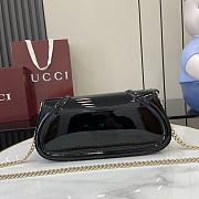 Okify Gucci Blondie Small Shoulder Bag In Black 29.5x12.5x7cm  - 3