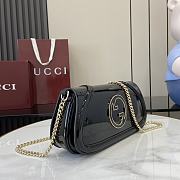 Okify Gucci Blondie Small Shoulder Bag In Black 29.5x12.5x7cm  - 4