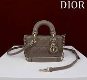 Okify Dior Mini D-Joy Bag In Ciment 16.5x6x10cm  - 1