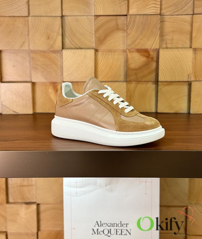 Okify Alexander McQueen Retro Sneaker in Natural/Light Brown EU34-46  - 1