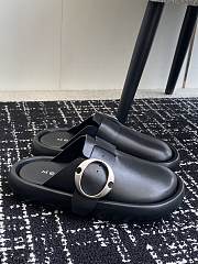 Okify Alexander McQueen Arc Clog Slippers In Black EU35-40 - 4