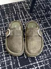 Okify Alexander McQueen Arc Clog Slippers In Green EU35-40 - 1